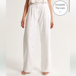 Abercrombie Tailored Linen Pants